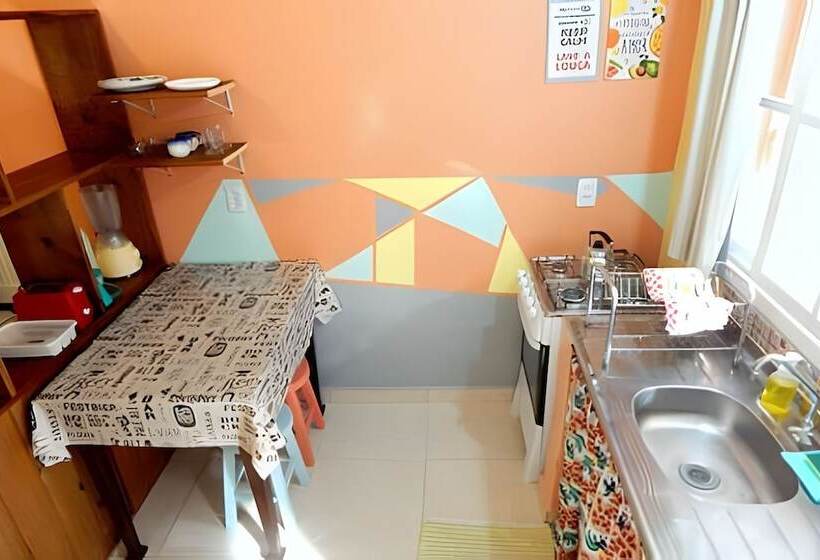 مبيت وإفطار Pouso Do Guarani   200m Do Mar|wifi|ar Cond