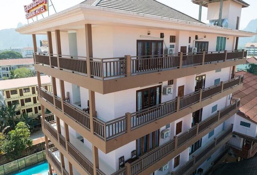 호텔 Vangvieng Sisavang Mountain View