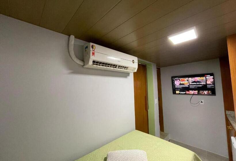 膳宿费 Suíte Independente Com Ar, Wifi, Smartv E Cozinha