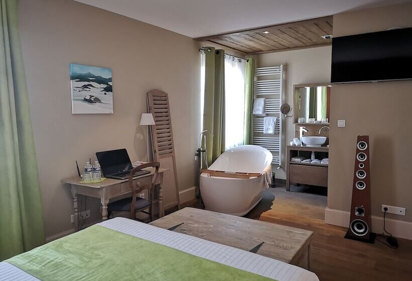 مبيت وإفطار Le Relais Des Deux Tours