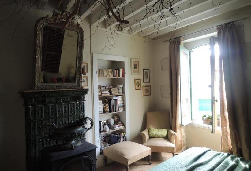 צימר Maison D'hôtes Les Volets Verts Et Sa Brocante