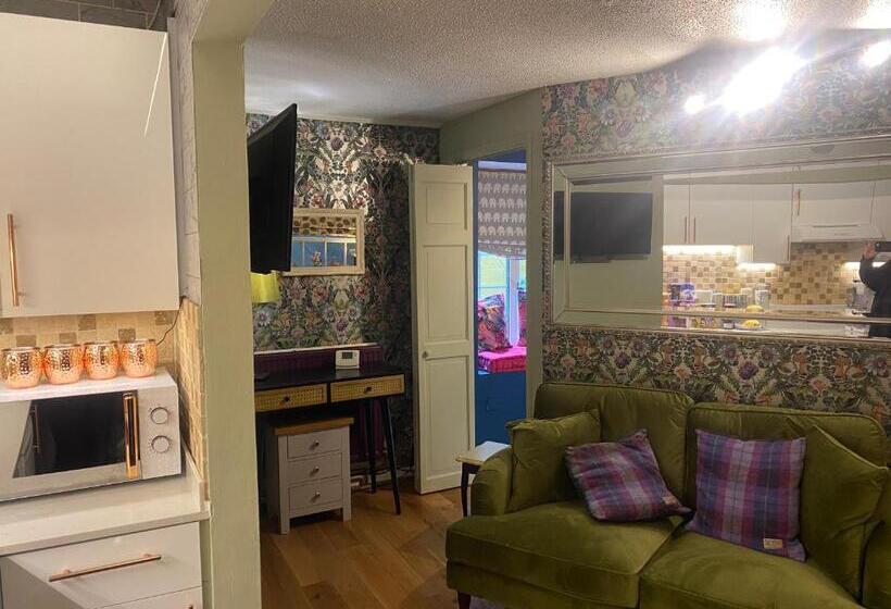 مبيت وإفطار Quiet Lower Floor 2 Bed City Apartment With Private Patio Garden