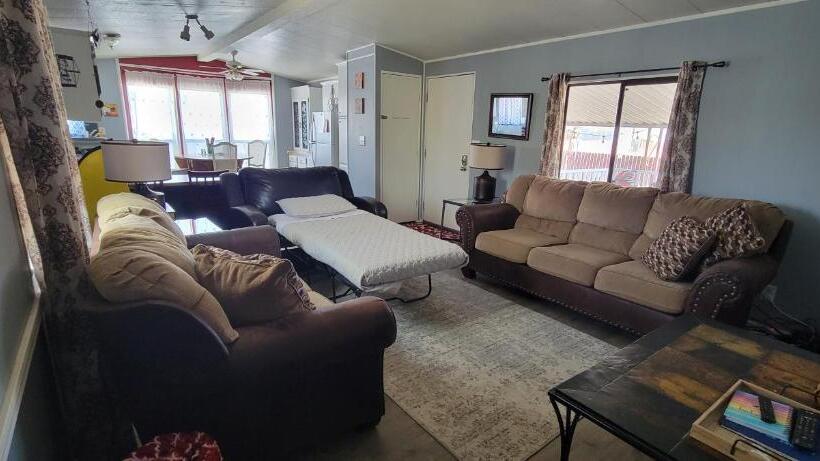 بنسيون Mobilehome To Yourself 2 Rooms 1 Bath