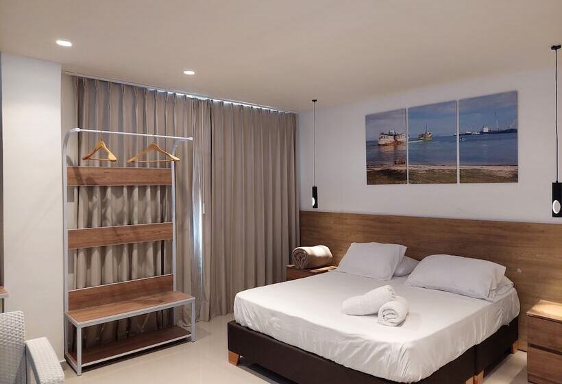ホテル Bahia San Andres Hospedaje