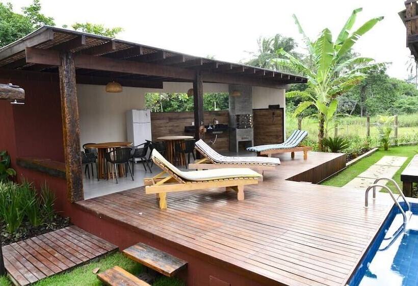 בית מלון כפרי Cond Fechado Na Ponta Do Muta