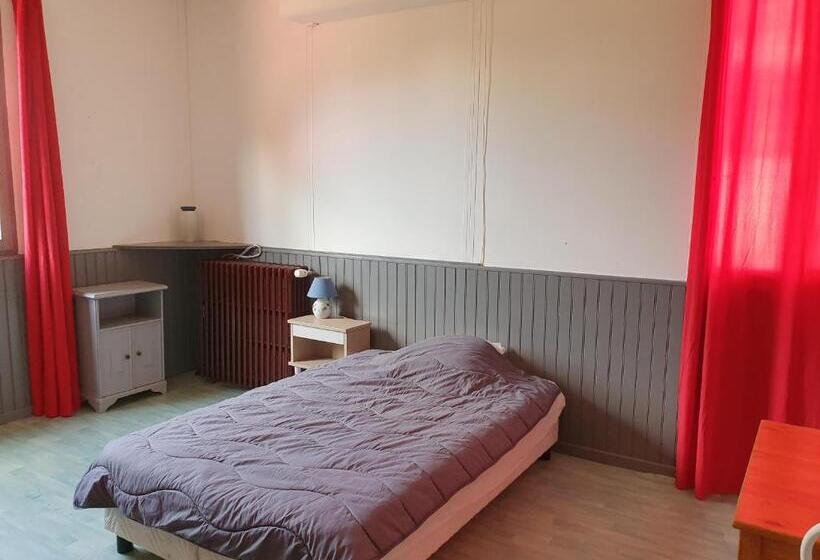 הוסטל Camping Des 2 Rives  Chambres