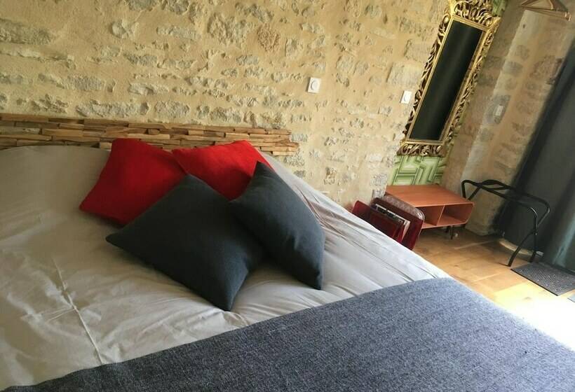 민박 Chambre D Hôtes Au Cheval Bleu