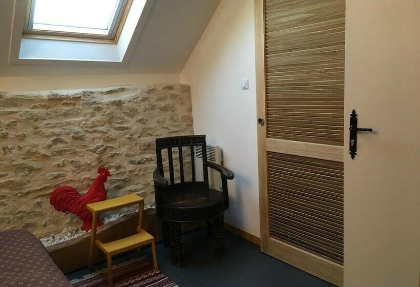 민박 Chambre D Hôtes Au Cheval Bleu