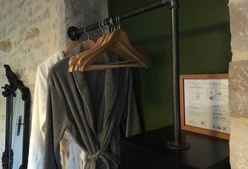 민박 Chambre D Hôtes Au Cheval Bleu