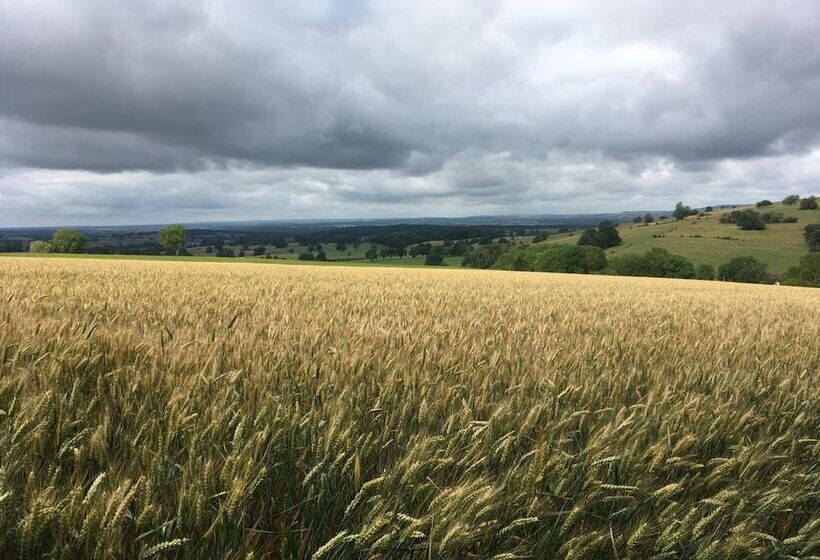 민박 Chambre D Hôtes Au Cheval Bleu