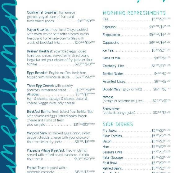 בית מלון כפרי Mariposa Belize Beach Resort