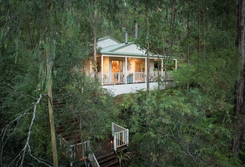 צימר Myers Creek Cascades Luxury Cottages