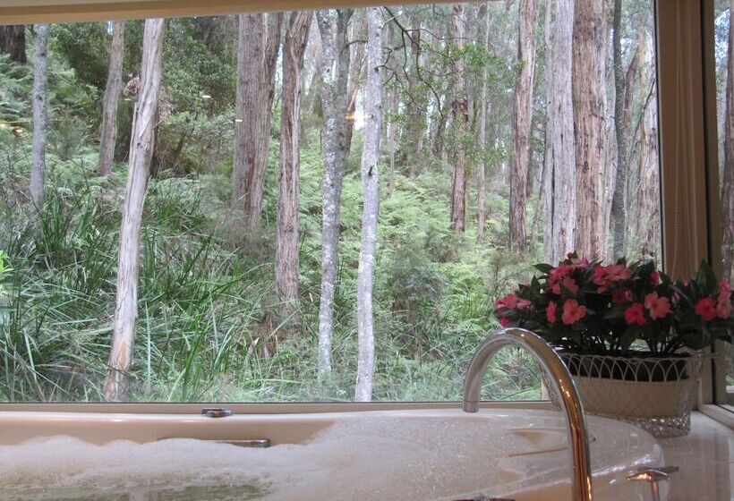 צימר Myers Creek Cascades Luxury Cottages