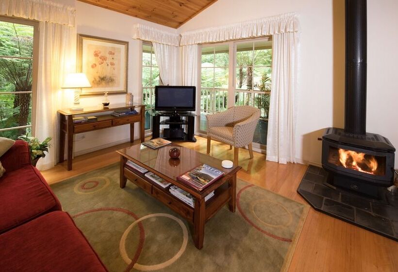 צימר Myers Creek Cascades Luxury Cottages