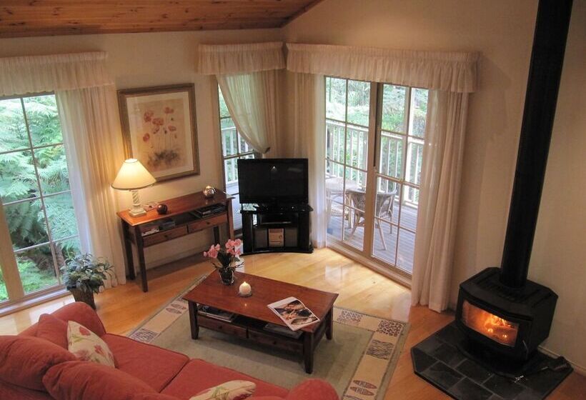 צימר Myers Creek Cascades Luxury Cottages