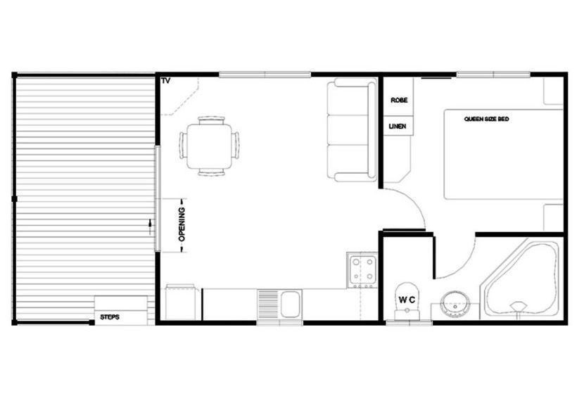 בית מלון כפרי Moama Riverside Holiday Park