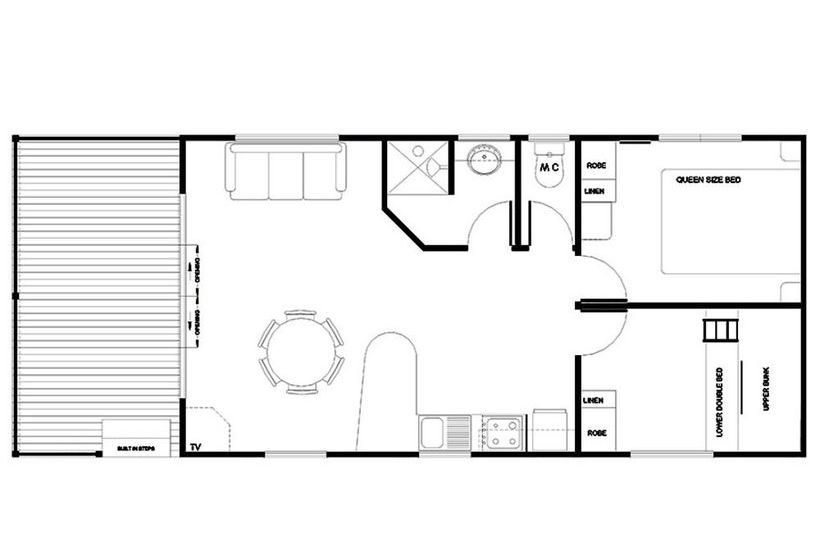 בית מלון כפרי Moama Riverside Holiday Park