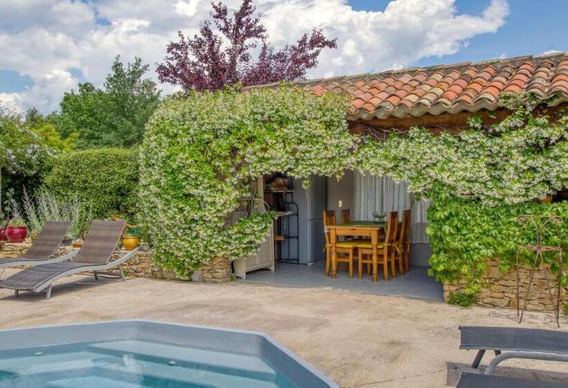 민박 Chambre D Hôtes Le Mas De La Noria