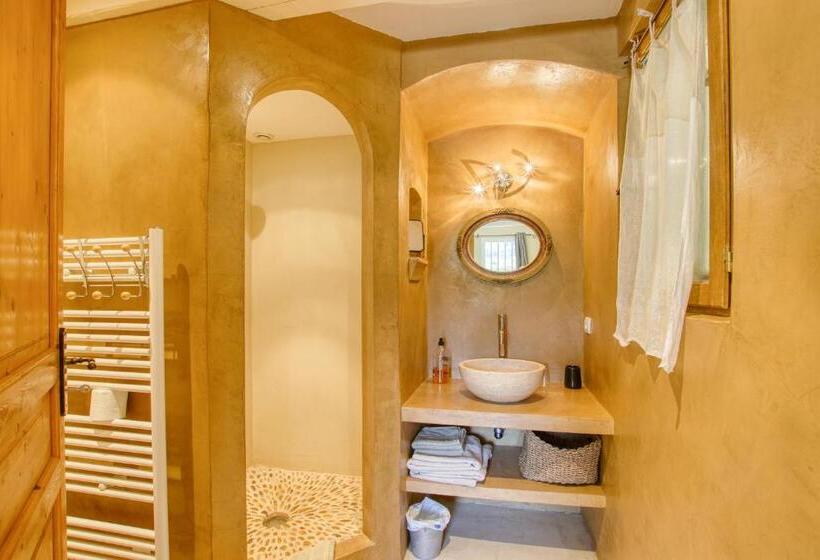 민박 Chambre D Hôtes Le Mas De La Noria