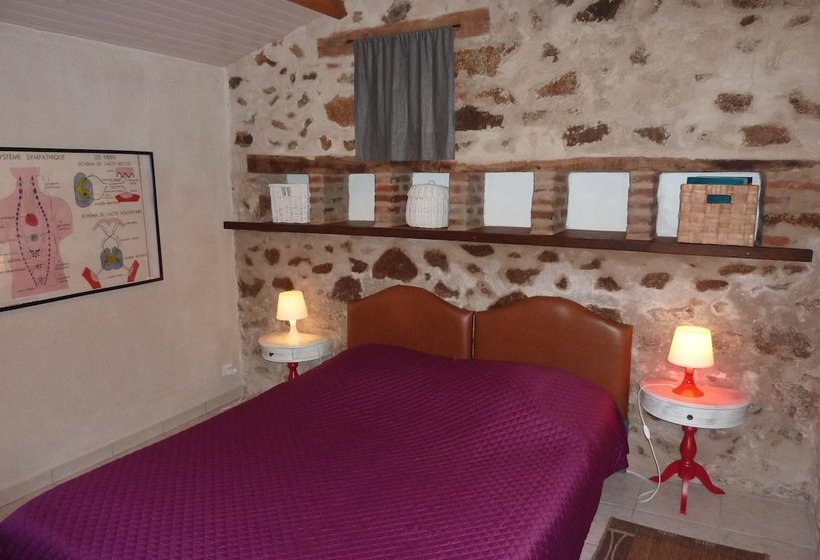 민박 Chambres D Hôtes De La Gondromière