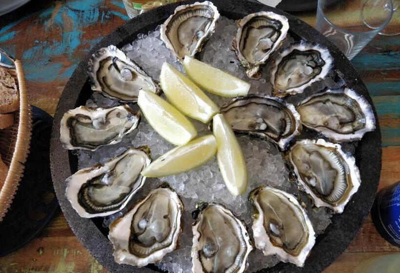 مبيت وإفطار Villa Chateau Les Terrasses, Tamaris, Vues Mer Exceptionnelles Au Calme, Mer Et Plage à 2mn à Pied