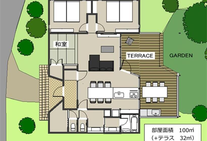 酒店 Holiday House Green Garden