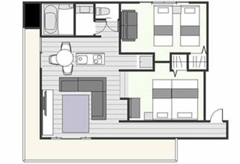 酒店 Holiday House Green Garden