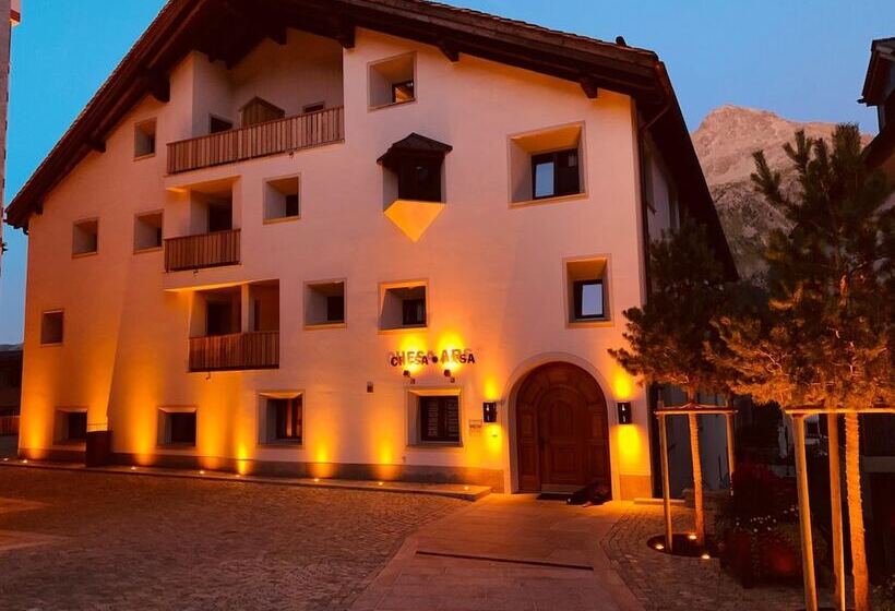 酒店 Arsa Lodge Silvaplana