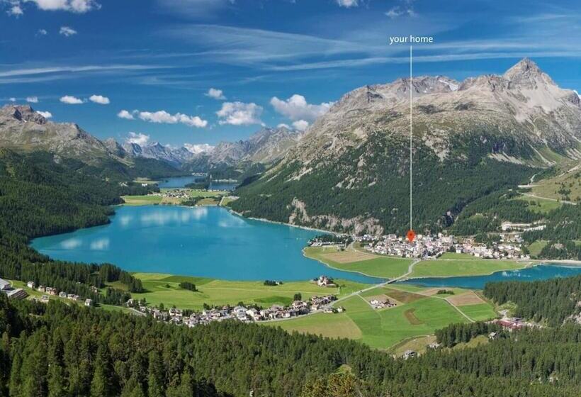 בית מלון כפרי Arsa Lodge Silvaplana