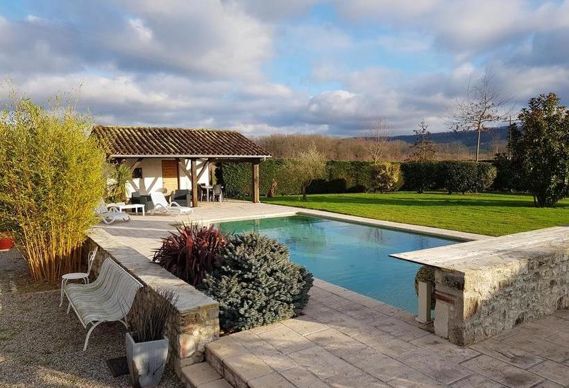 Villa De 4 Chambres Avec Piscine Privee Jardin Amenage Et Wifi A Saint Sylvestre Sur Lot