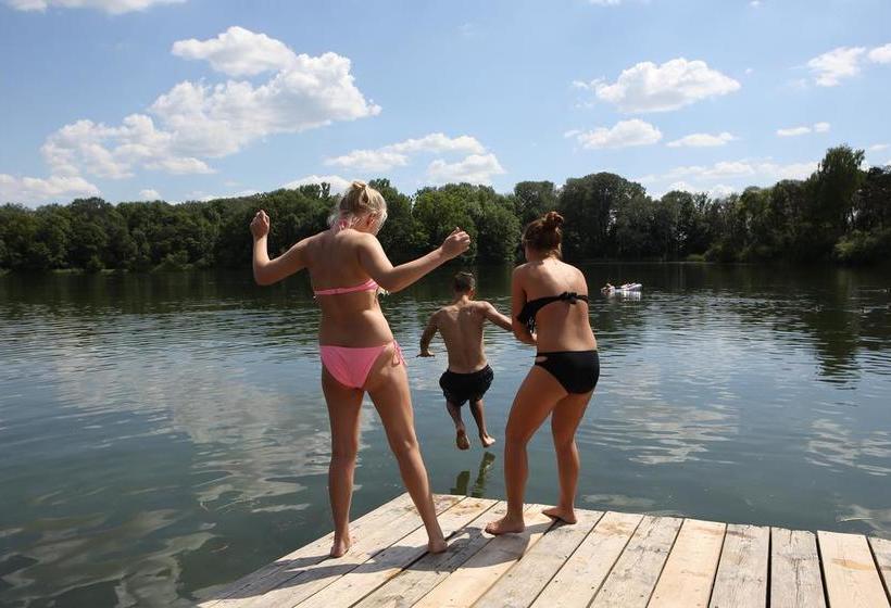 리조트 Azur Waldcamping Auwaldsee