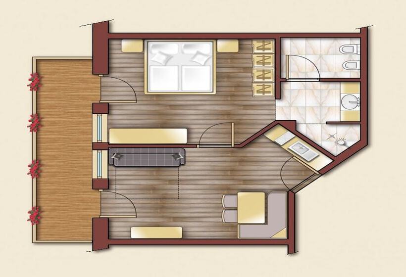 בית מלון כפרי Alpin Stile