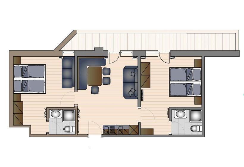 فندق Das Grünholz Apart