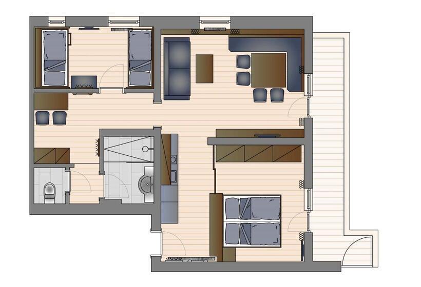 فندق Das Grünholz Apart
