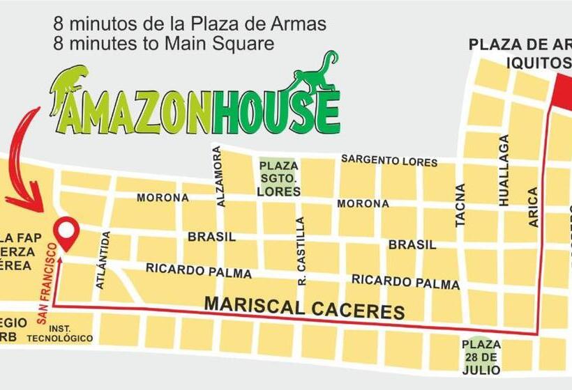 酒店 Amazon House Hostel