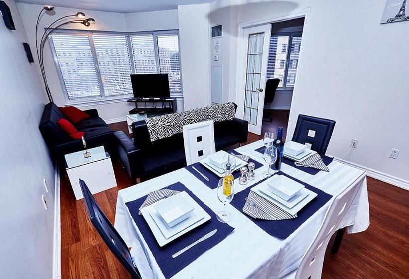 Отель Corporate Stays Downtown Ottawa Furnished Suites-laurier Ave