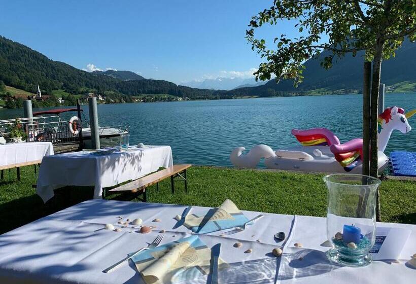 호텔 Restaurant Eierhals Am ägerisee