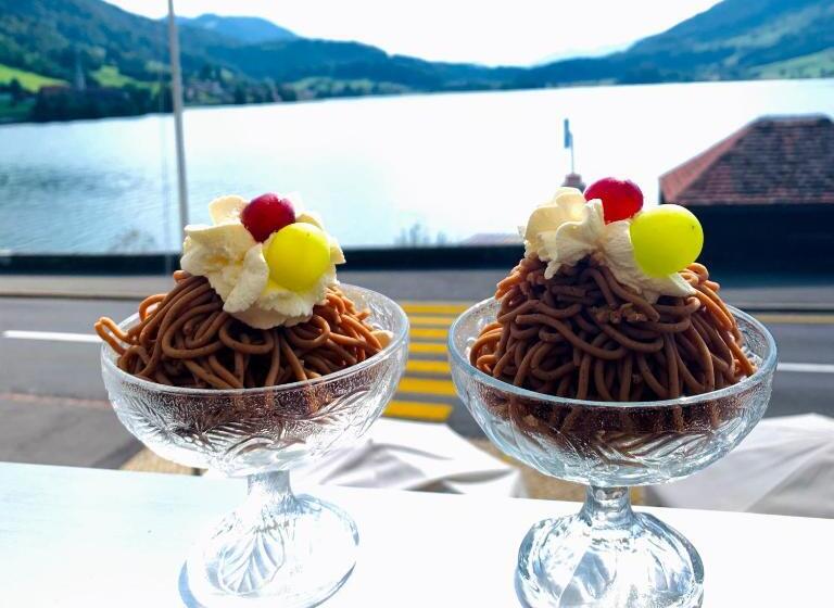 호텔 Restaurant Eierhals Am ägerisee