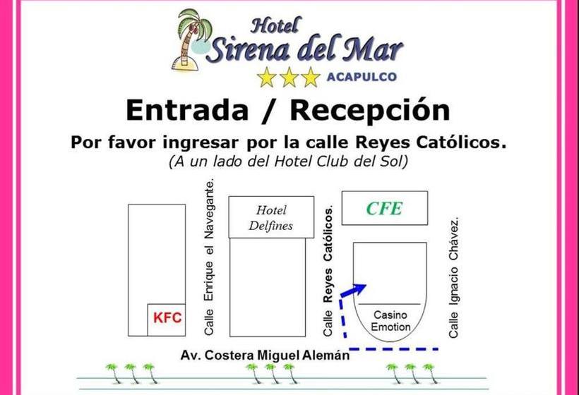 호텔 Sirena Del Mar Acapulco