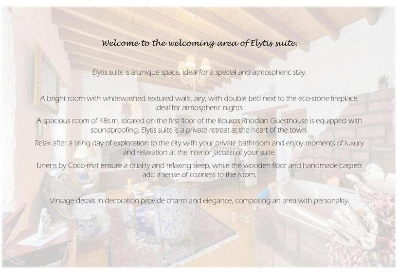 פנסיון Koukos Rhodian Guesthouse  Adults Only