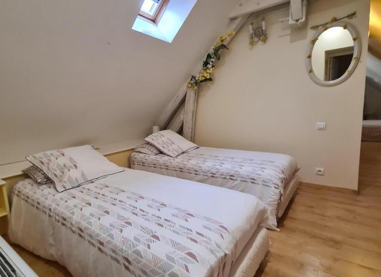 민박 Chambres D Hôtes La Quèrière