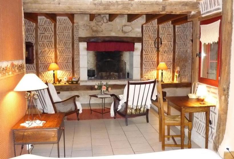 민박 Chambres D Hôtes Les Bournais Le Clos Milady