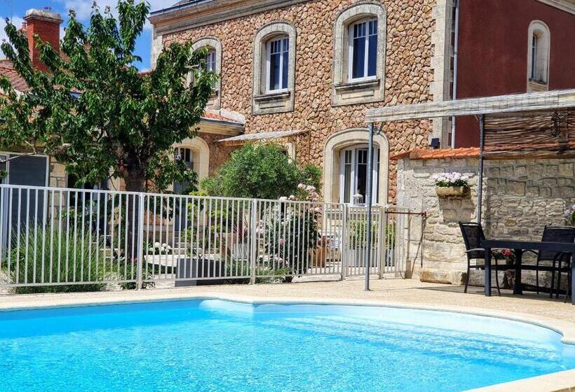 ベッドアンドブレックファースト La Villa Des Roses Gîte Chambres D Hôtes Piscine Chauffée