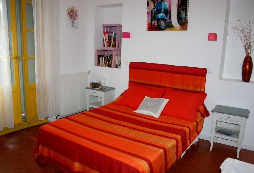 مبيت وإفطار Mas De Bellegou