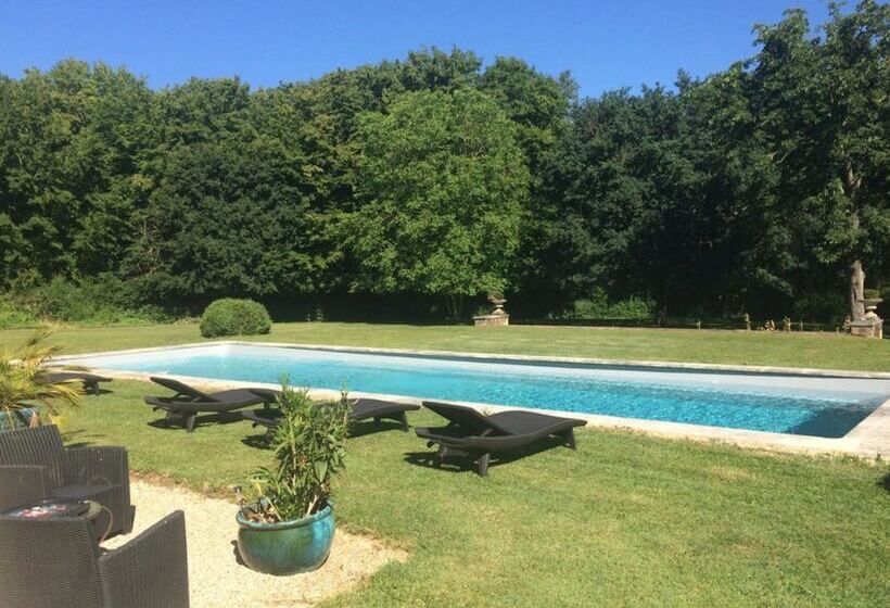 민박 Les Chambres D Hôtes Du Château De Saint Georges