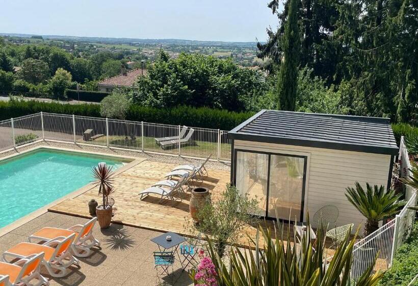 住宿加早餐 Maison D Hôtes Et Gîtes La Chouannerie à Côté Du Parc Du Puy Dufou