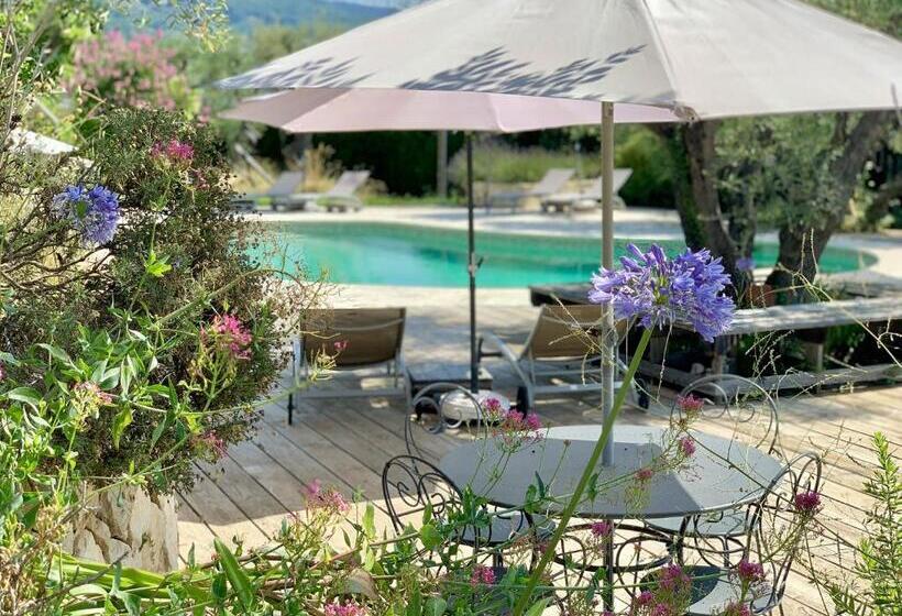مبيت وإفطار Maison D'hôtes Bleu Azur