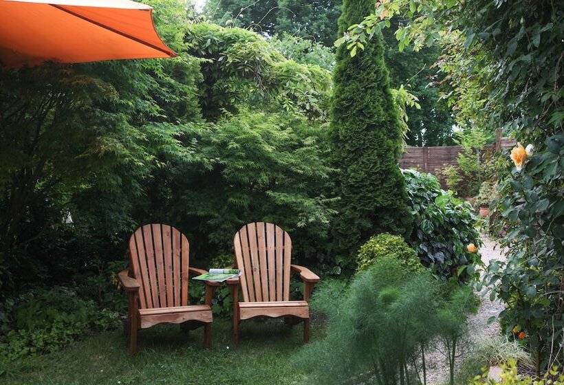 민박 Chambres Au Jardin