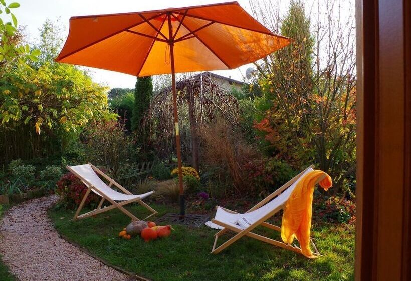 민박 Chambres Au Jardin