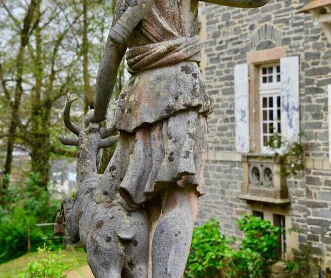 مبيت وإفطار Chambres D Hotes Manoir Kerhuella